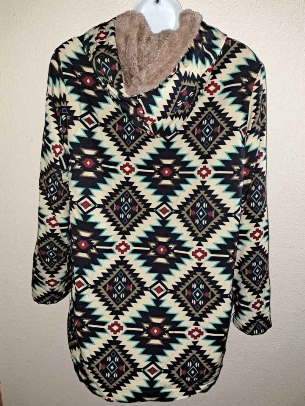 Aztec Hooded Jacket - Picture 2 of 7